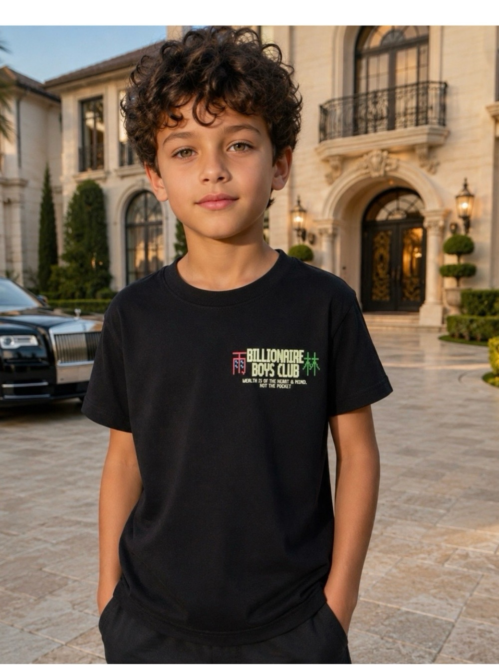 Billionaire Boys Club Black Tee Shirt Size 4T